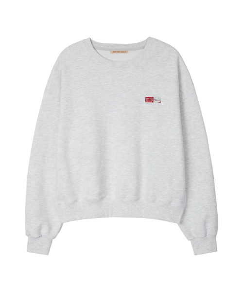ROUJE PARIS Loose Fit ESSENTIALS Sweat Shirts - Lighter Clay thumbnail 2