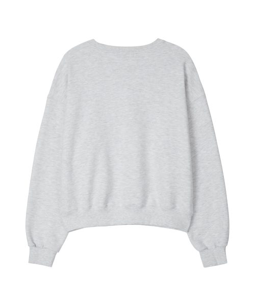 ROUJE PARIS Loose Fit ESSENTIALS Sweat Shirts - Lighter Clay thumbnail 3