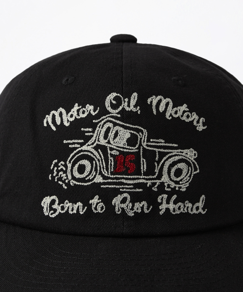 MOT Series Cotton Cap (Overdrive) - Black thumbnail 3