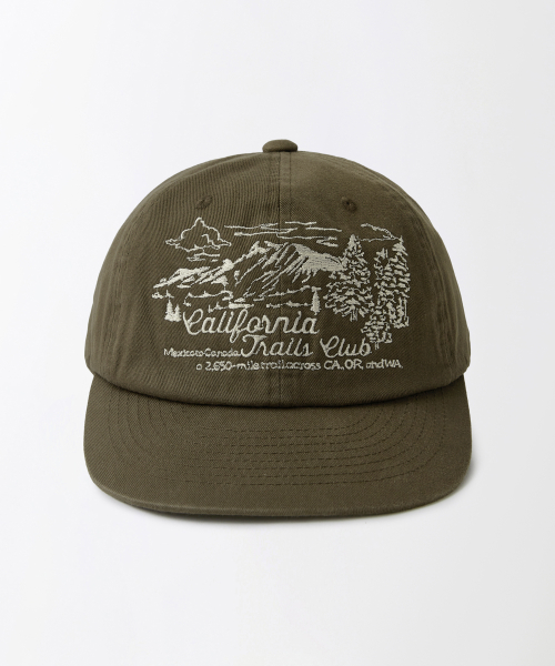 Vintage Cotton Trucker Cap (Trails Club) - Brown thumbnail 2