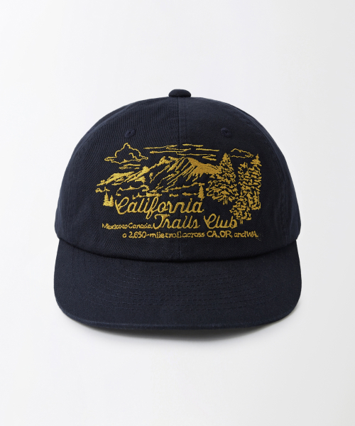 Vintage Cotton Trucker Cap (Trails Club) - Navy thumbnail 2