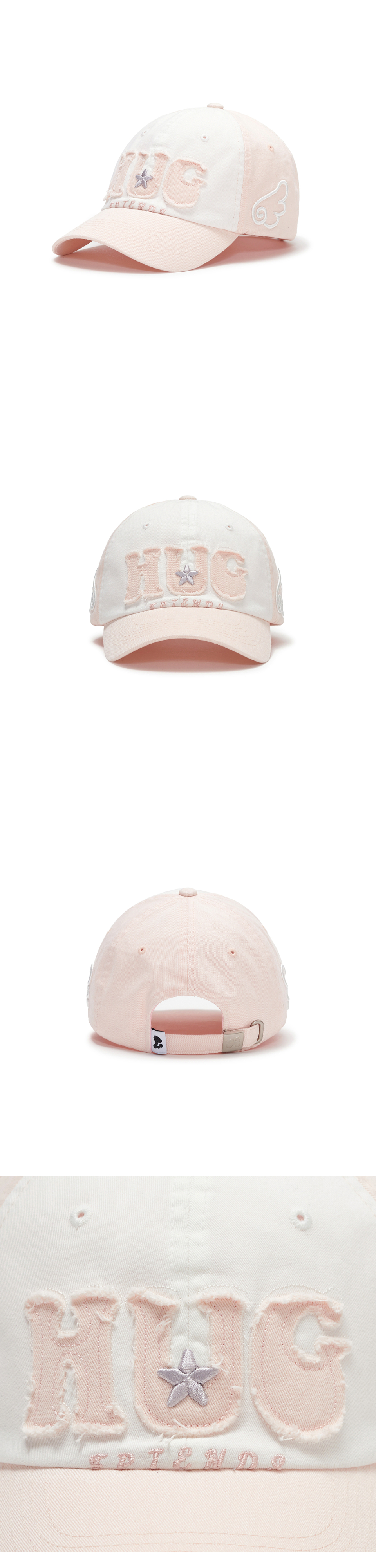 HUG FRIENDS CAP - 15 COLORS PEACH