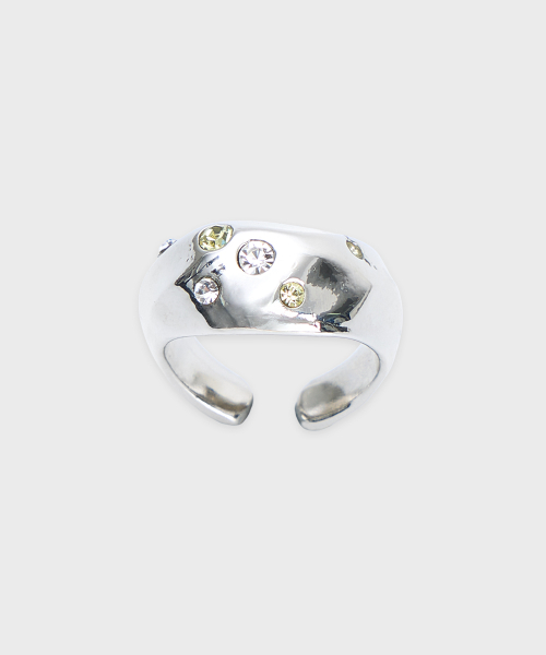 Cubic Bold Ring (Silver) thumbnail 4