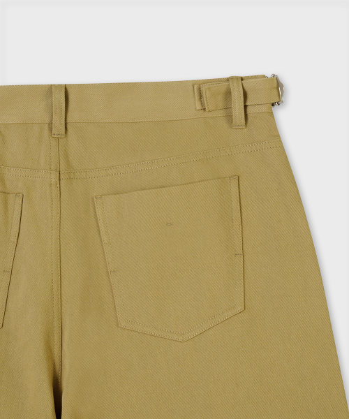 Cotton Bermuda Shorts Beige thumbnail 5
