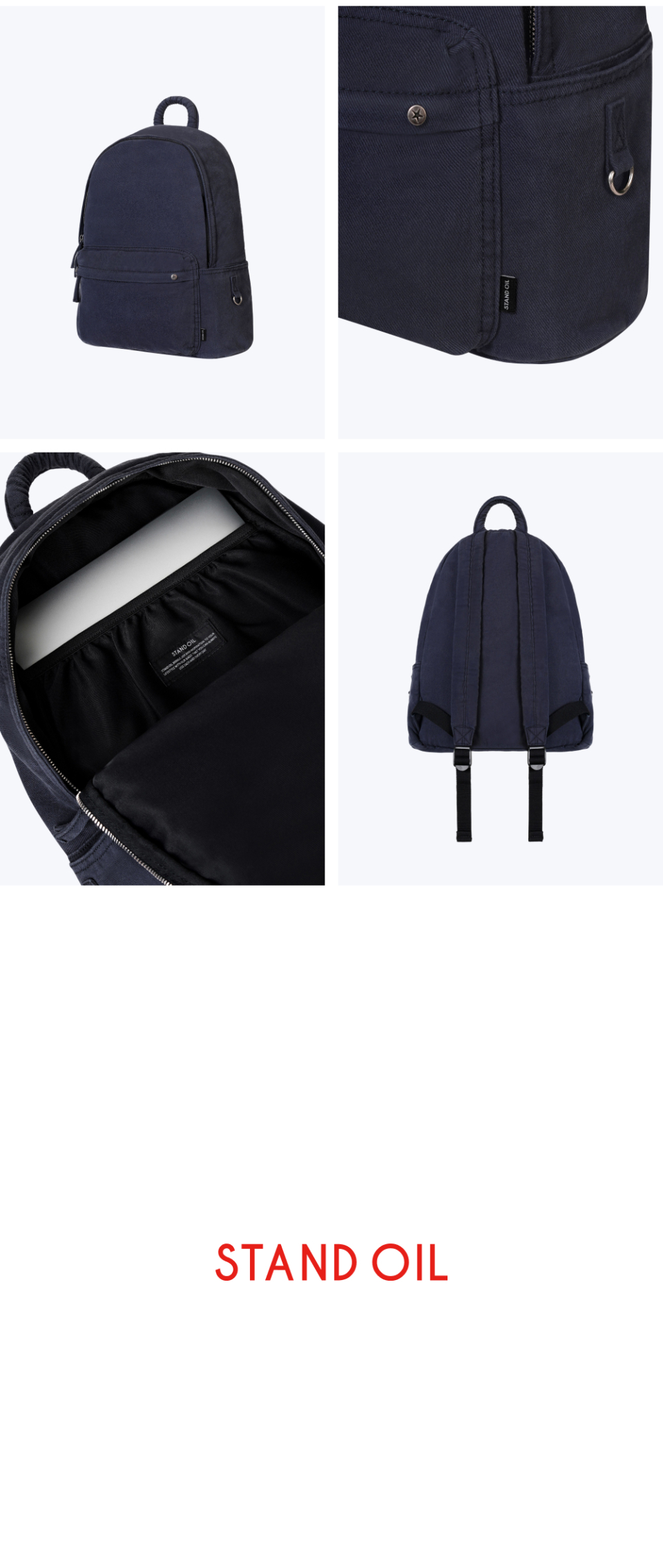 DAY BACKPACK - 2 COLORS NAVY