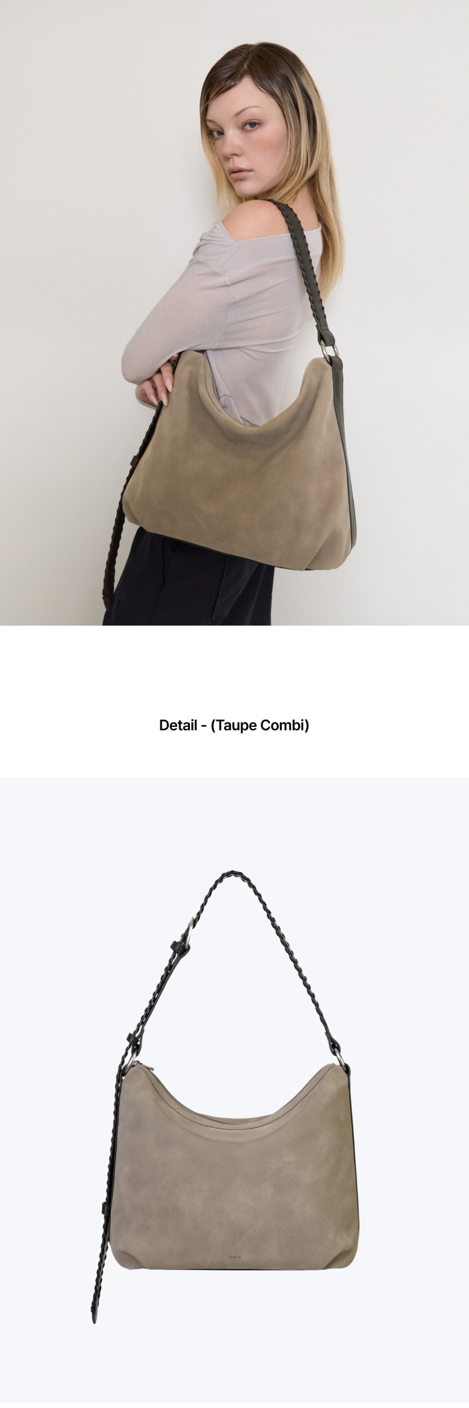 SEINE BAG - 3 COLORS TAUPE COMBI