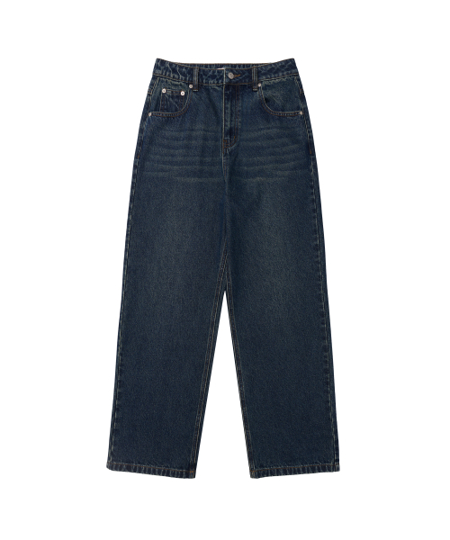 Classic Straight Denim Pants Blue thumbnail 7
