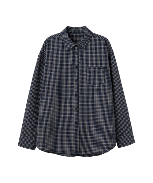 Classic Boyfriend Shirts Navy thumbnail 7