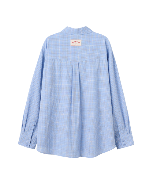 Classic Boyfriend Shirts Blue thumbnail 9