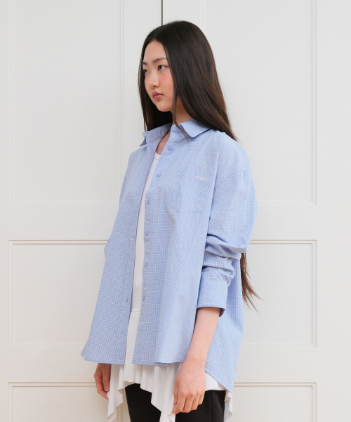 Classic Boyfriend Shirts Blue thumbnail 5