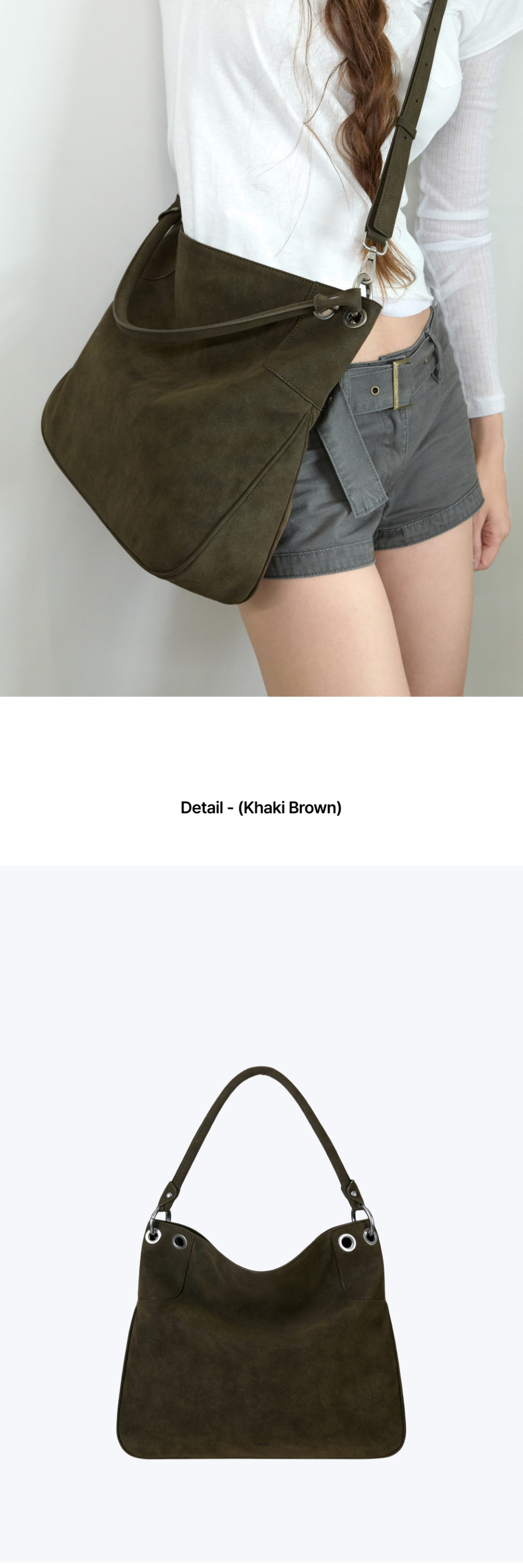 LUA BAG - 2 COLORS KHAKI BROWN