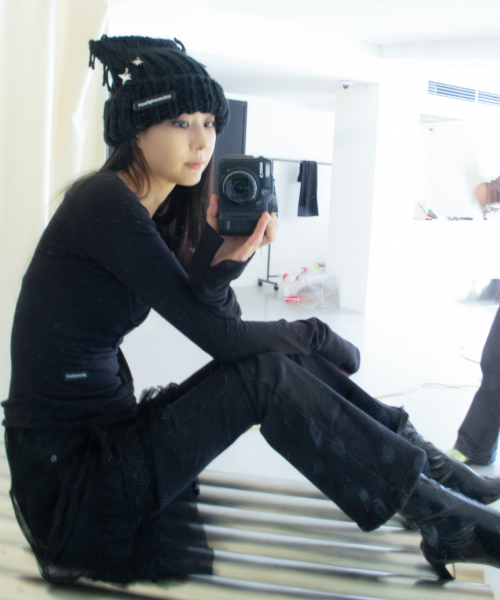 Vintage Black Slim Straight Denim Pants thumbnail 5