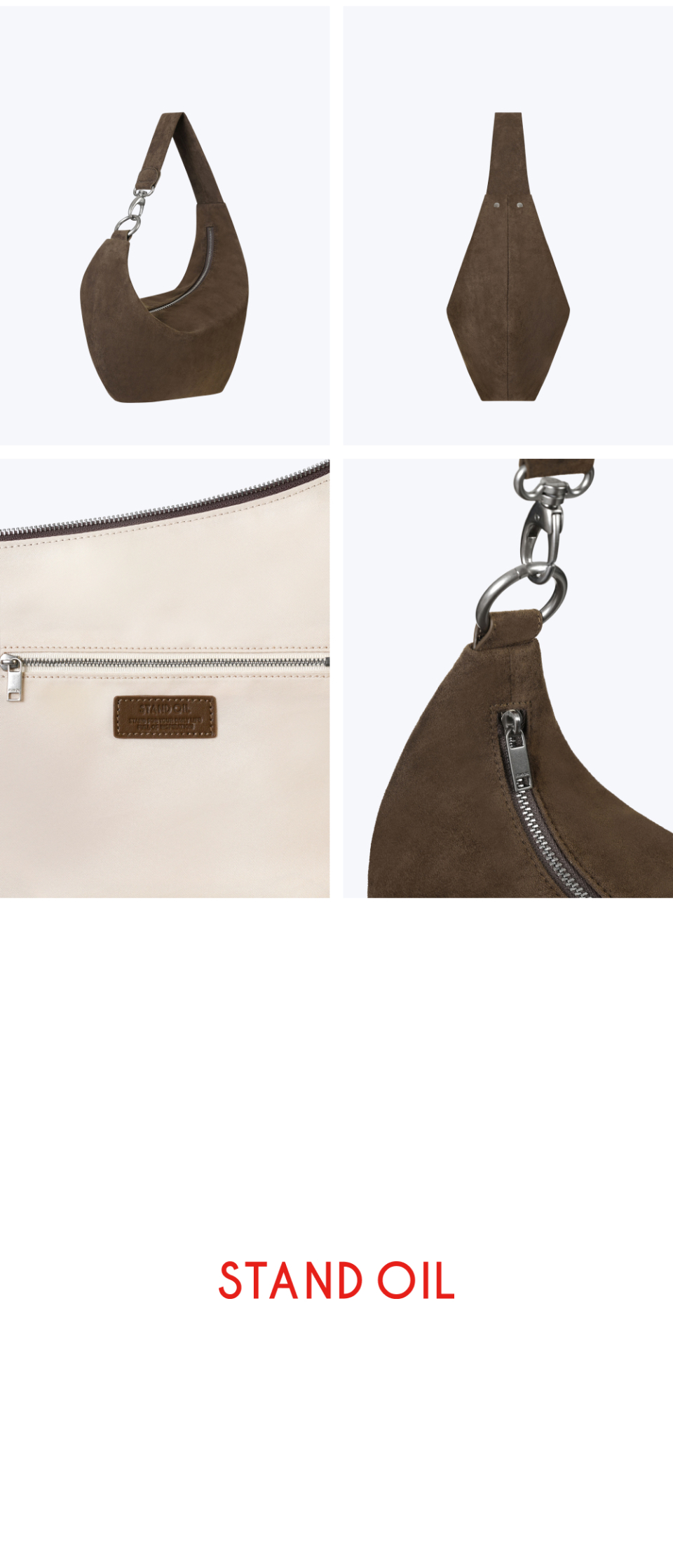 MAUVE BAG - 2 COLORS BROWN