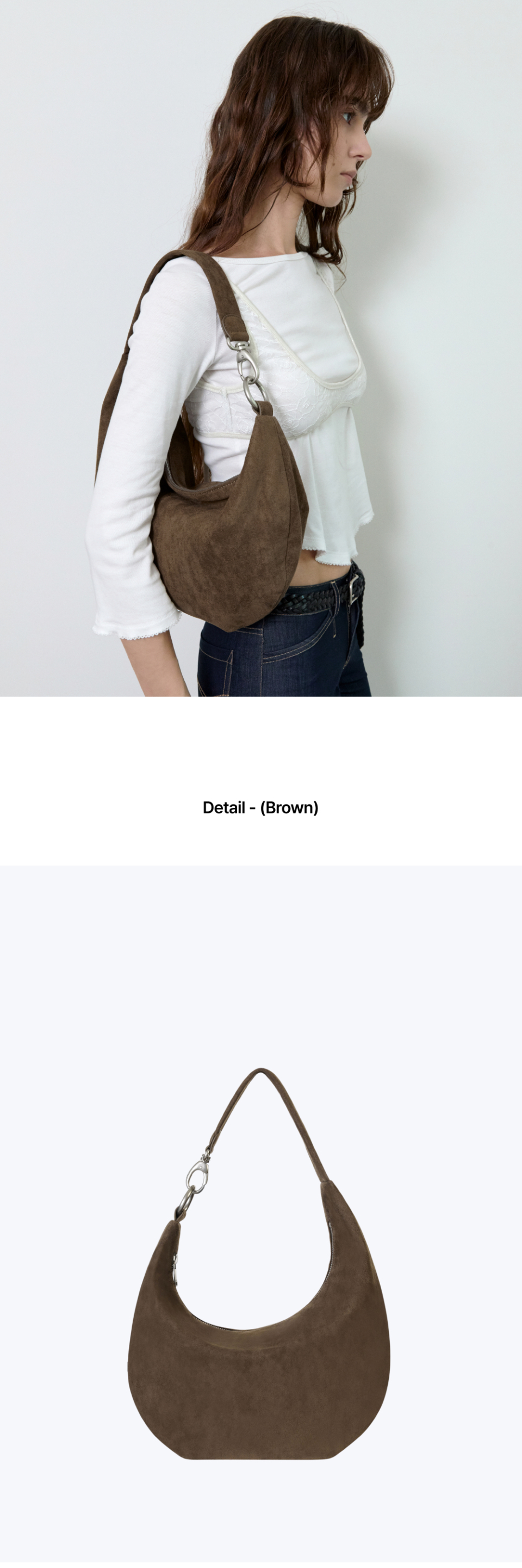 MAUVE BAG - 2 COLORS BROWN
