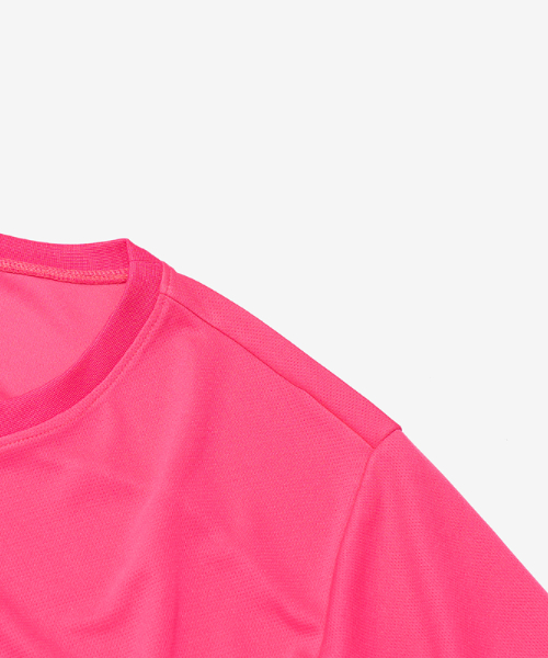 AIR STREAM Airfit Light Short Sleeve T-Shirt (Pink) thumbnail 3
