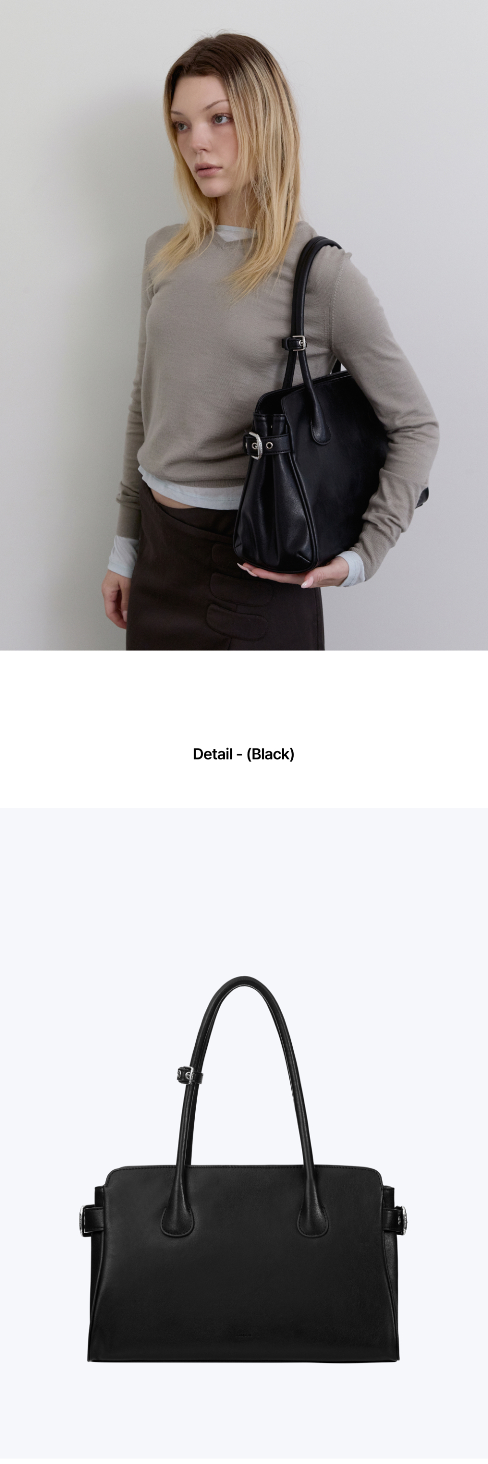 LINEA BAG - 2 COLORS BLACK