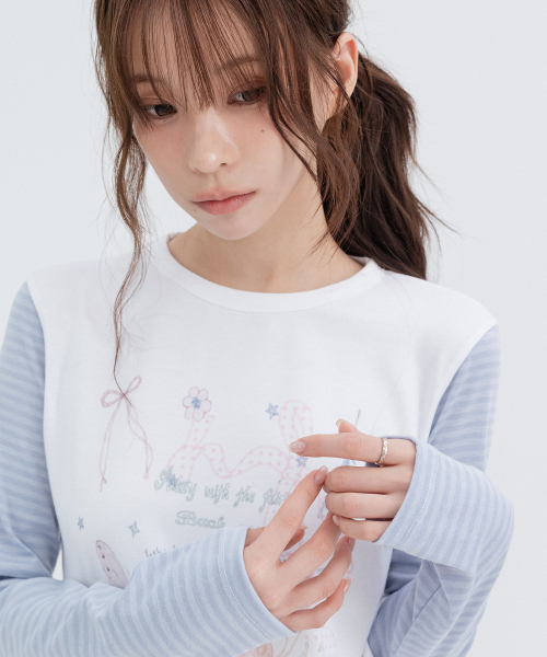 Fairy Garden Long Sleeve_White