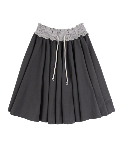 Soft SMORK Skirts_Charcoal