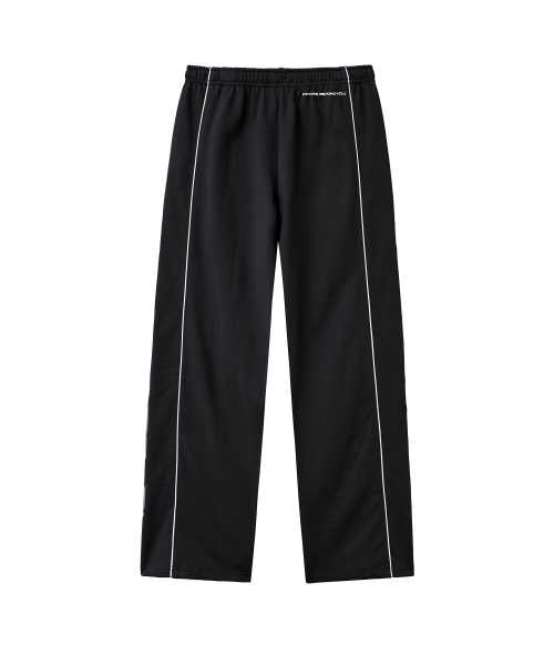Racing Piping Sweatpants Black thumbnail 3