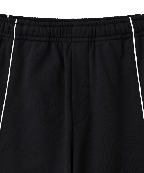 Racing Piping Sweatpants Black thumbnail 4