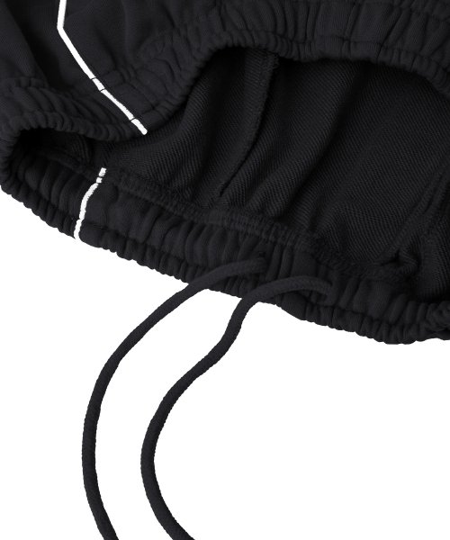 Racing Piping Sweatpants Black thumbnail 5