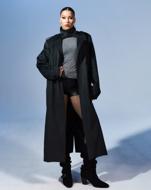 CS Soft Touch Long Coat-030 thumbnail 8