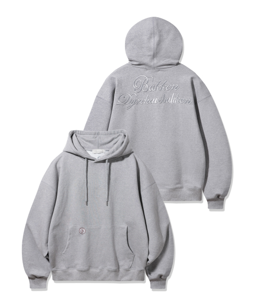 [WOMAN] Back Lettering Hoodie BK6797 (4 Color) thumbnail 2