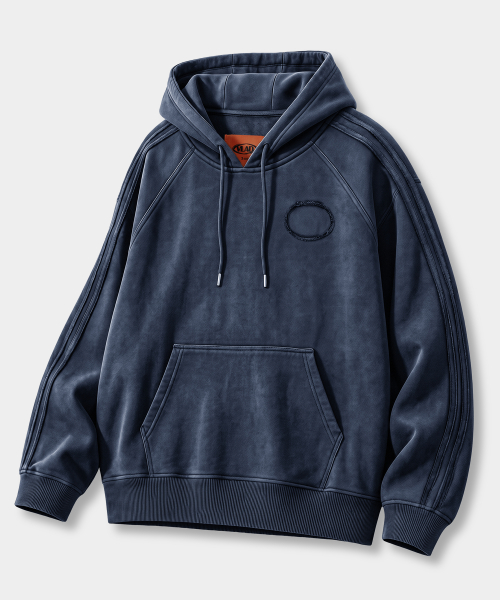 VLAD PIGMENT Track Hood T Shirt_3 COLOR view 9