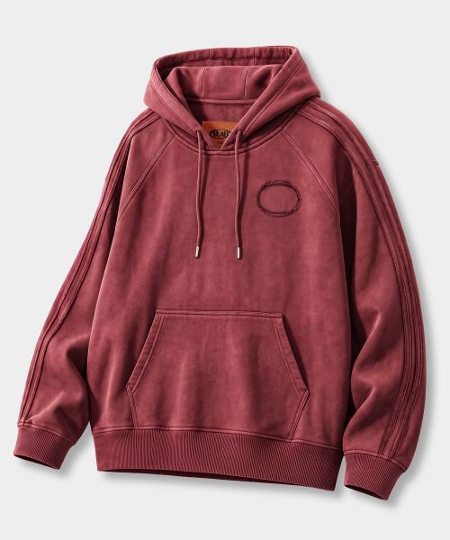 VLAD PIGMENT Track Hood T Shirt_3 COLOR view 7