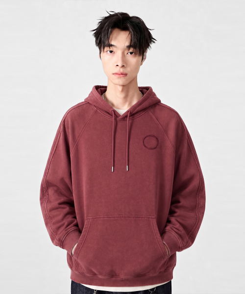 VLAD PIGMENT Track Hood T Shirt_3 COLOR view 3