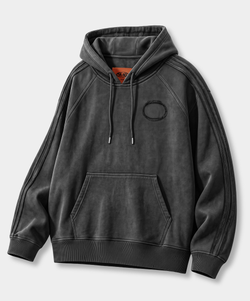 VLAD PIGMENT Track Hood T Shirt_3 COLOR view 5