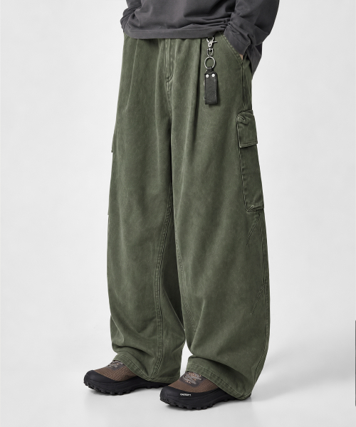 VLAD Curved Banding Cargo Pants_(Cotton FADE) 3 COLOR view 2