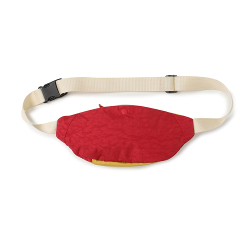 Jacquard Webbing Hip Bag Yellow thumbnail 5