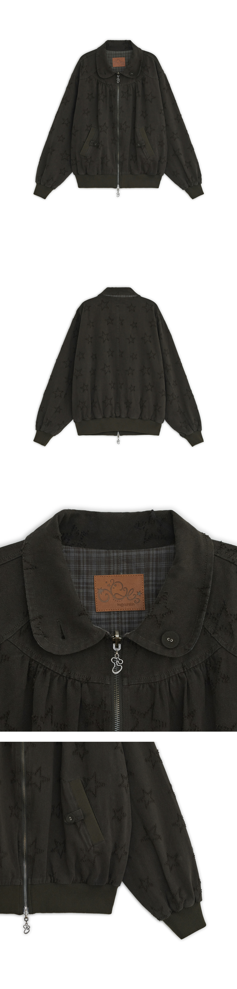 STAR JACKET - 2 COLORS KHAKI