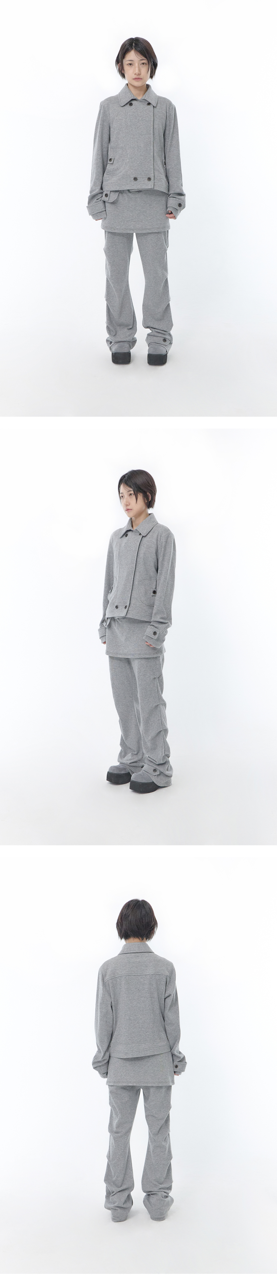 LAYERED FLAP PANTS