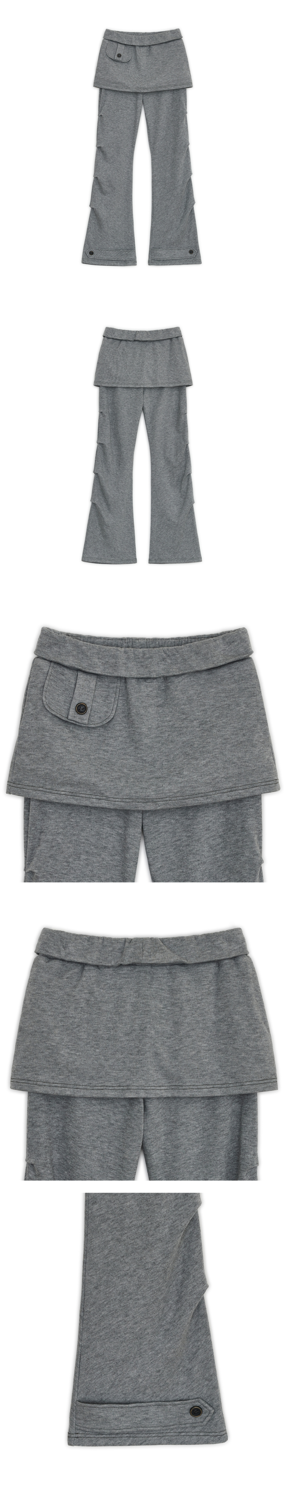 LAYERED FLAP PANTS
