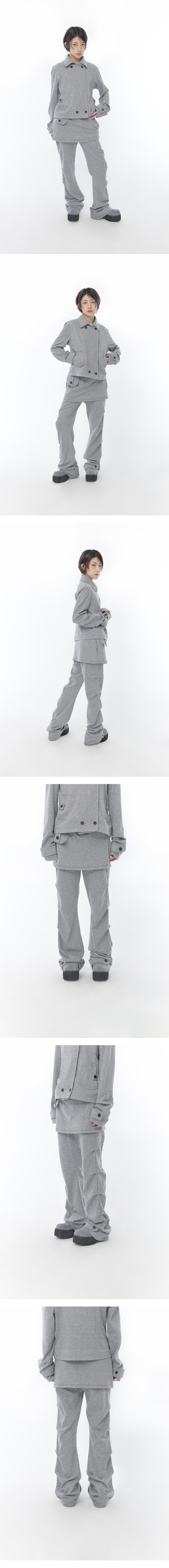 LAYERED FLAP PANTS