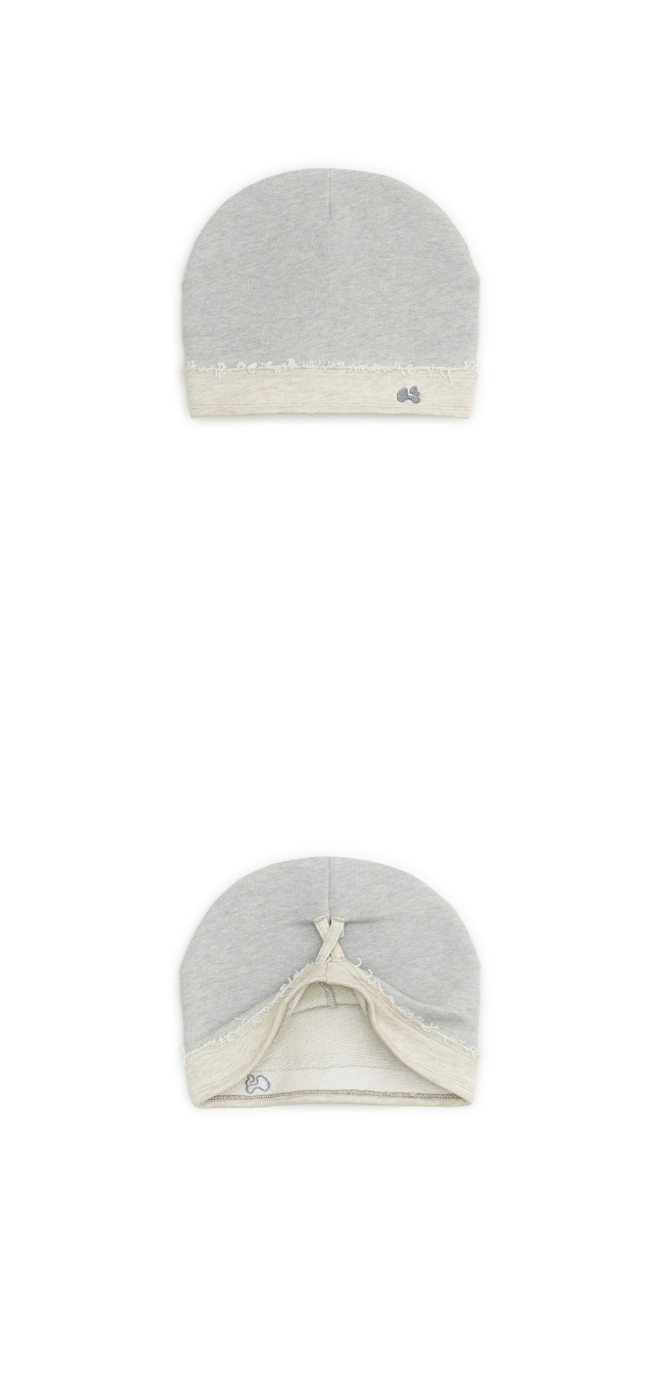 STRAP BEANIE - 3 COLORS SKY BLUE