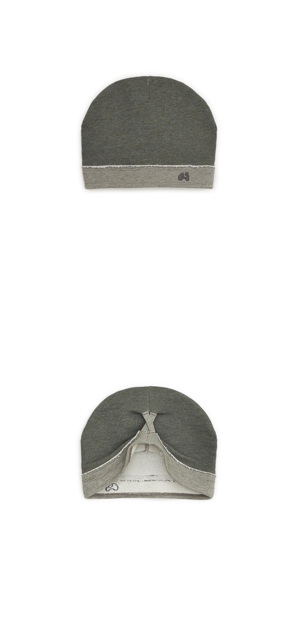 STRAP BEANIE - 3 COLORS KHAKI
