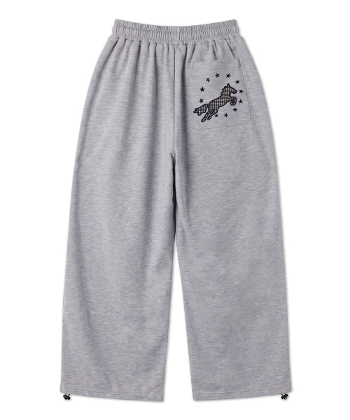 Circling Horse Curved Balloon Pants, 3 Colors thumbnail 7