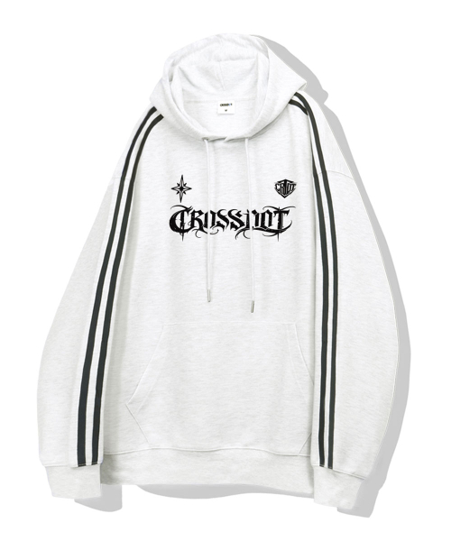 FANTOM Track Oversized Hood T-Shirt 4 Color [CRDI_3005] thumbnail 2