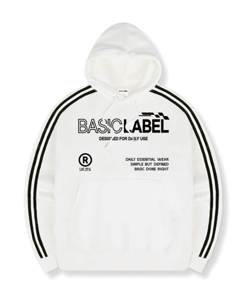 Standard Track Oversized Hood T-Shirt 4 Color [BLBI_6003] thumbnail 2