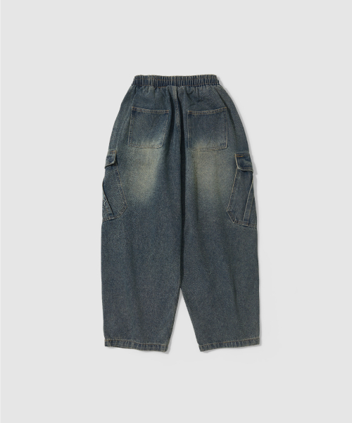 Basic Wide Cargo Pants thumbnail 2