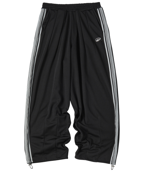 Jersey Track Balloon Pants, Black thumbnail 2
