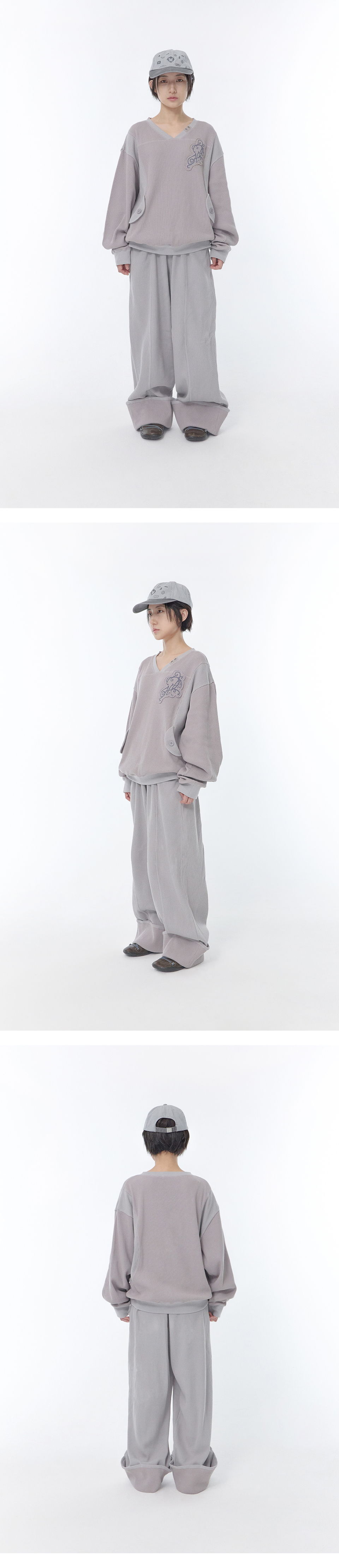 SWEATPANTS - 2 COLORS GREY