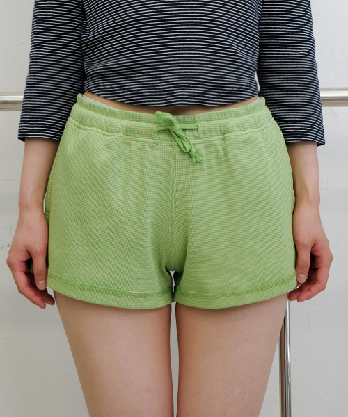Pocket Mini Shorts - Green thumbnail 3