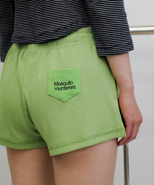 Pocket Mini Shorts - Green thumbnail 4