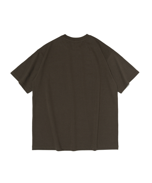 Plus Size Star Circle Logo Short-Sleeve T-Shirt (Khaki) thumbnail 2