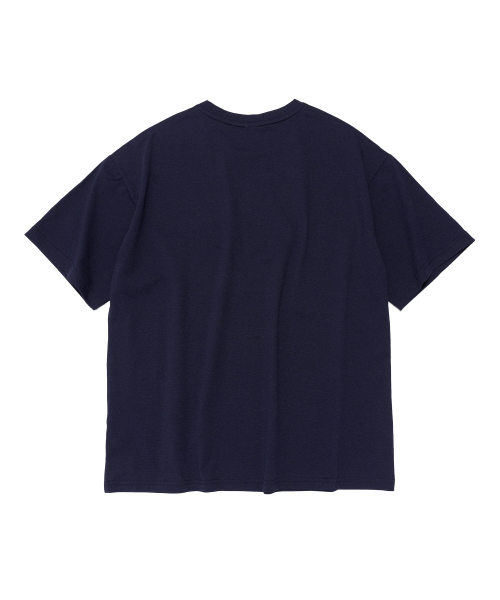 Baseball Playing BERNI Dry-Fit Short-Sleeve T-Shirt (Navy) thumbnail 2