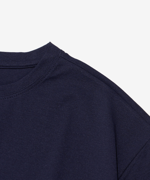 Baseball Playing BERNI Dry-Fit Short-Sleeve T-Shirt (Navy) thumbnail 3